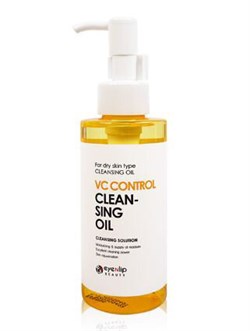 Гидрофильное масло с витаминами для сухой кожи EYENLIP VC CONTROL Cleansing Oil, 150 мл - фото 5781
