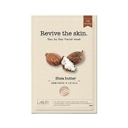 Тканевая маска с маслом ши LABUTE Revive The Skin Shea Butter Mask, 23 мл - фото 5926