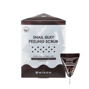 Пилинг-скраб с муцином улитки Mizon Snail Silky Peeling Scrub, 24х7 г