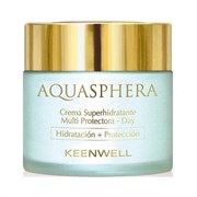 Дневной Суперувлажняющий Мультизащитный Крем Keenwell Aquasphera Moisturizing Multi-Protective Cream-Day, 80 мл