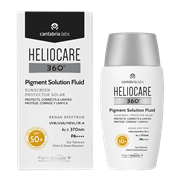 Солнцезащитный флюид от пигментации SPF 50+ Cantabria Labs HELIOCARE 360° Pigment Solution Fluid Sunscreen, 50 мл Солнцезащитный флюид от пигментации SPF 50+ Cantabria Labs HELIOCARE 360° Pigment Solution Fluid Sunscreen, 50 мл