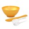 Набор из 3-х предметов для приготовления масок (миска, мерная ложка, шпатель) - фото 5546